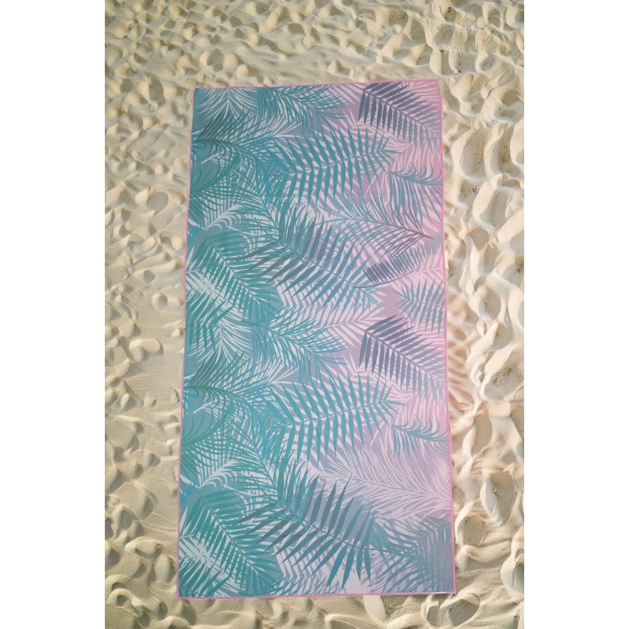 Πετσέτα Θαλάσσης Leaves Green 80X160 Espree