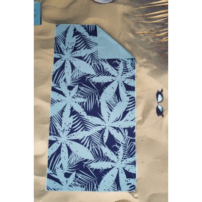 Πετσέτα Θαλάσσης Palm Blue 80X160 Espree