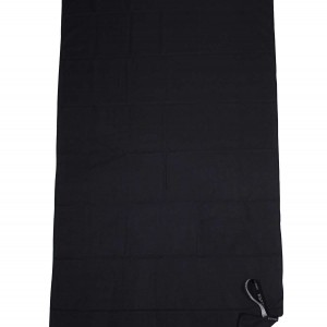 Πετσέτα Θαλάσσης Solid Black 90X170 Espree