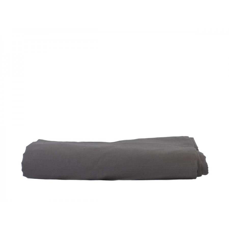 Σεντόνι Μεμονωμένο Υπέρδιπλο Solid Dark Grey 1Τμχ 240X270 Espree