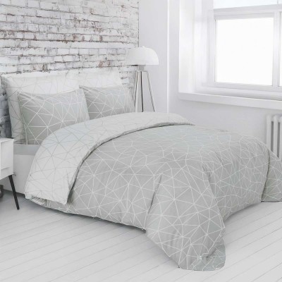 Σετ Παπλωματοθήκη Μονή Mila Grey 2Τμχ 160X240 Espree