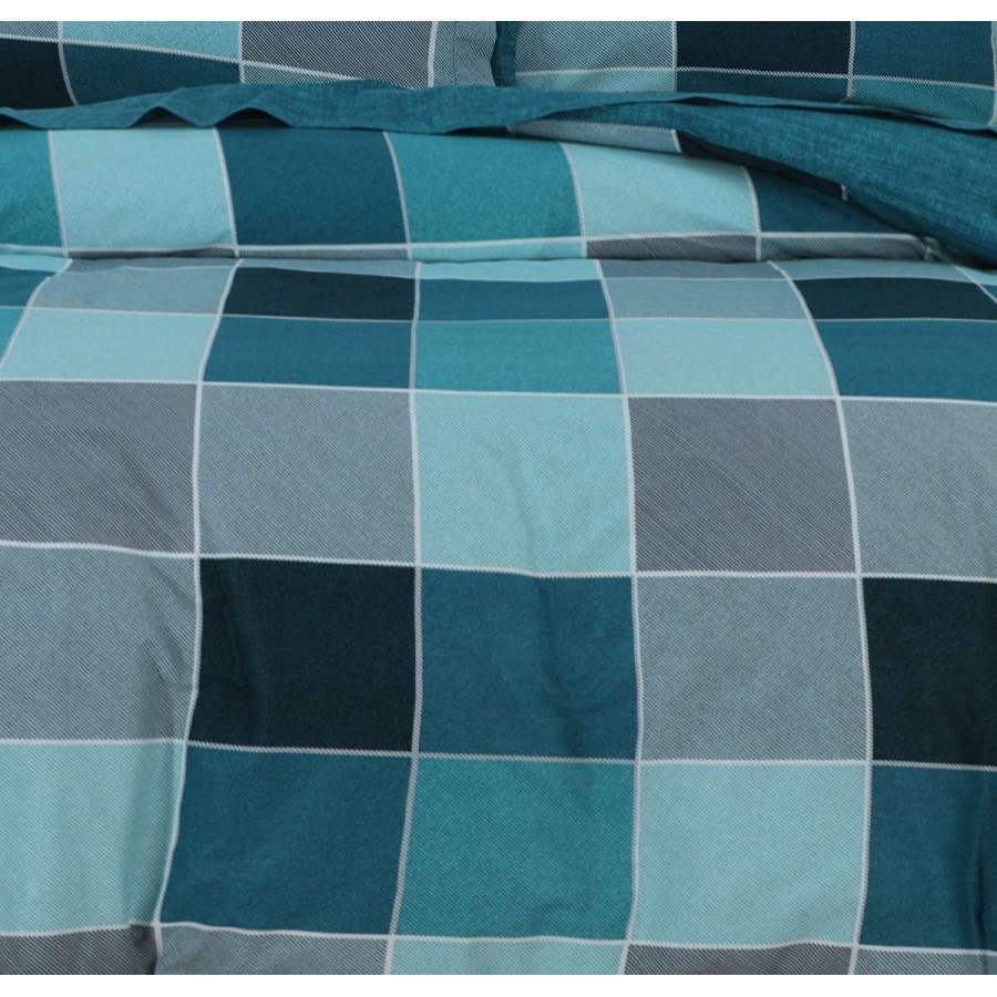 Σετ Σεντόνια King Size Naty Blue 4Τμχ 280X270 Espree Σετ Σεντόνια King Size Naty Blue 4Τμχ 280X270 Espree