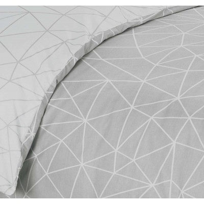 Σετ Σεντόνια Μονά Mila Grey 3Τμχ 170X270 Espree