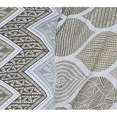 Σετ Σεντόνια Υπέρδιπλα Kiris Beige 4Τμχ Με Λάστιχο 160X200+35 Espree