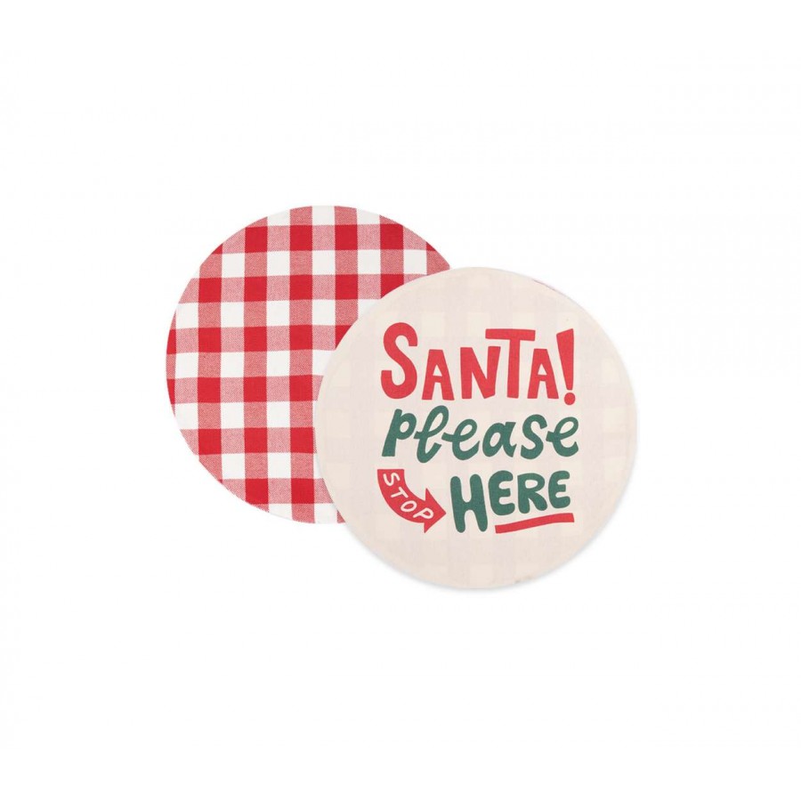 Χριστουγεννιάτικο Σουπλά Santa Please Red Δ.38 Nef-Nef