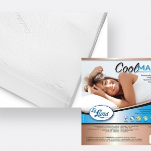 Aδιάβροχο κάλυμμα στρώματος Coolmax 160x200+35