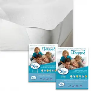 Aδιάβροχο κάλυμμα στρώματος Flannel 4 ΛΑΣΤΙΧΑ 160x200