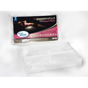 Μαξιλάρι Ύπνου Seperated Μέτριο Λευκό 50X70 Laluna