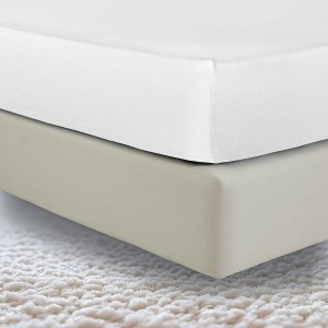 Σεντόνι με λάστιχο Jersey 100x200+40 Pure White