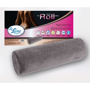 Εργονομικό Μαξιλάρι Roll Γκρι 45X15 Laluna