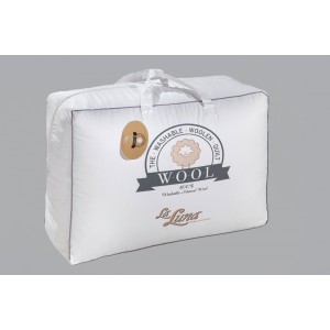 Πάπλωμα Μάλλινο Baby Wool Λευκό 110X150 Laluna
