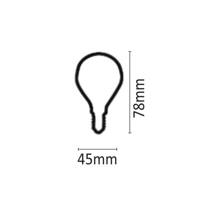 InLight E14 LED Filament G45 6watt (7.14.06.19.1)