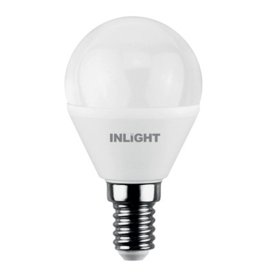 InLight E14 LED G45 5,5watt 3000K  Θερμό Λευκό (7.14.05.14.1)