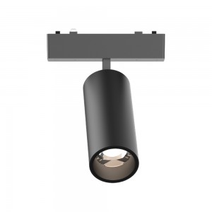 InLight Φωτιστικό LED 9W 3CCT για Ultra-Thin μαγνητική ράγα σε μαύρη απόχρωση (by tuya and zigbee) D:16cmX4,5cm (T05105-BL)