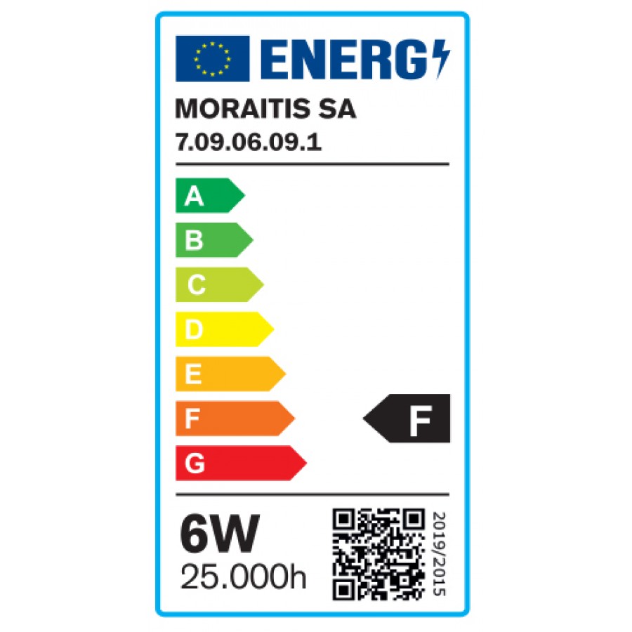 InLight G9 LED 6watt 3000Κ Θερμό Λευκό (7.09.06.09.1)