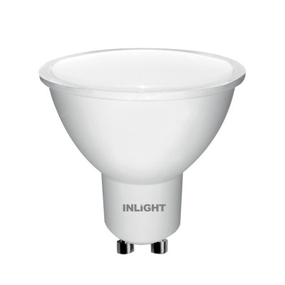 InLight GU10 LED 8watt 3000Κ Θερμό Λευκό (7.10.08.10.1)