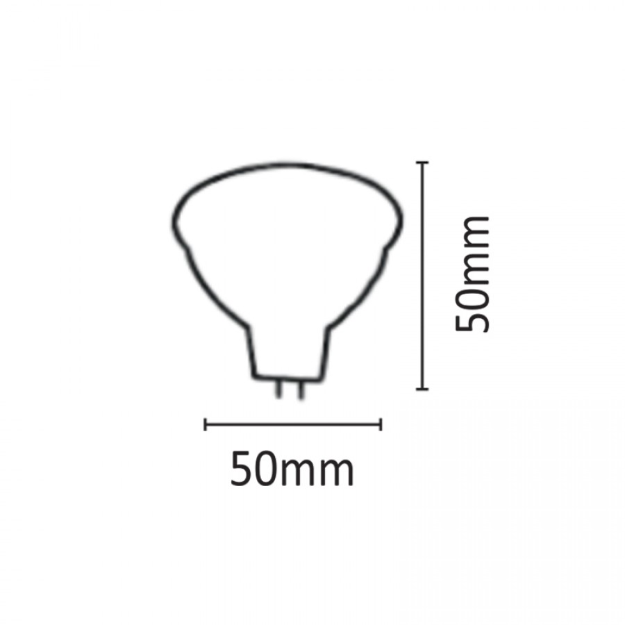 InLight MR16 3X1watt 6500Κ Ψυχρό Λευκό (7.16.03.03.3)