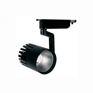 InLight Σποτ Ράγας Μαύρο LED 30W 3000K D:10cmX23cm (T00101-BL)