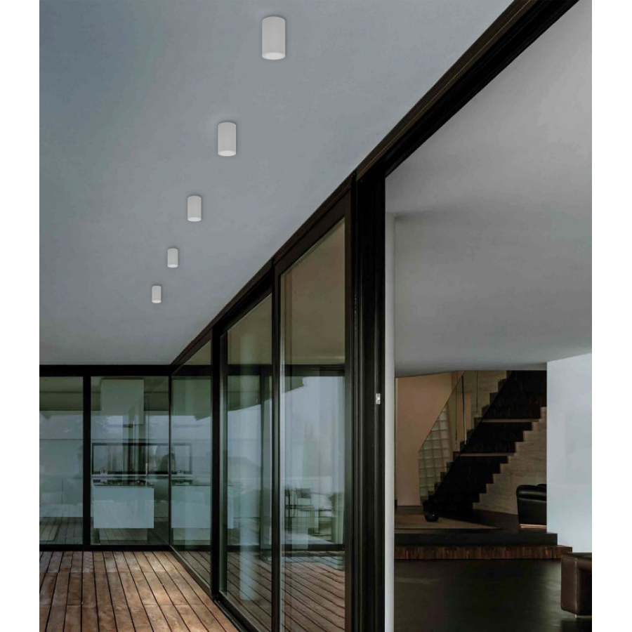 it-Lighting Chelan 1xGU10 Outdoor Ceiling Down Light White D:10.3cmx6cm (80300124)