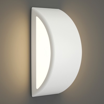 it-Lighting Clear 1xE27 Outdoor Up-Down Wall Lamp White D:32cmx13cm (80202724)