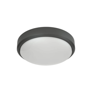 it-Lighting Echo LED 15W 3CCT Outdoor Ceiling Light Anthracite D:21cmx6cm (80300240)