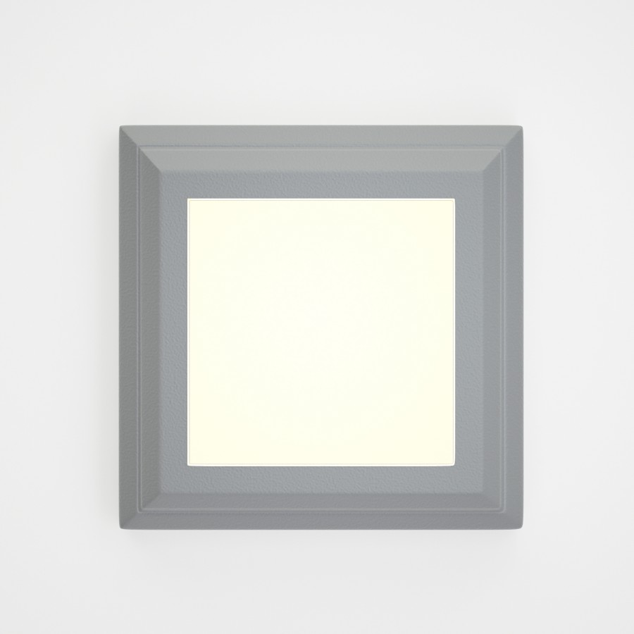 it-Lighting George LED 3.5W 3CCT Outdoor Wall Lamp Grey D:12.4cmx12.4cm(80201530)