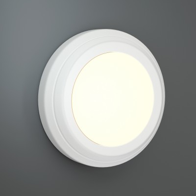 it-Lighting Jocassee LED 3.5W 3CCT Outdoor Wall Lamp White D:15cmx2.7cm (80201420)