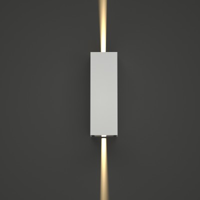 it-Lighting Lanier LED 5W 3000K Outdoor Up-Down Adjustable Wall Lamp White D:12cmx4.1cm (80201021)