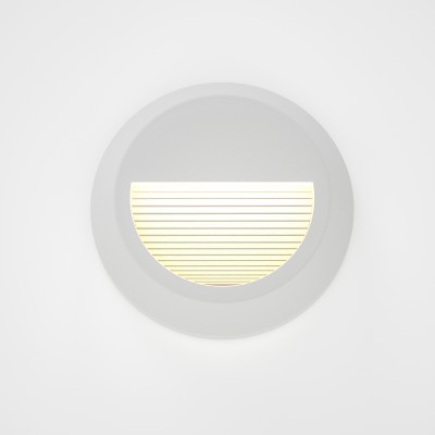 it-Lighting Maroon LED 2W 3CCT Outdoor Wall Lamp White D:15cmx2.7cm (80201620)
