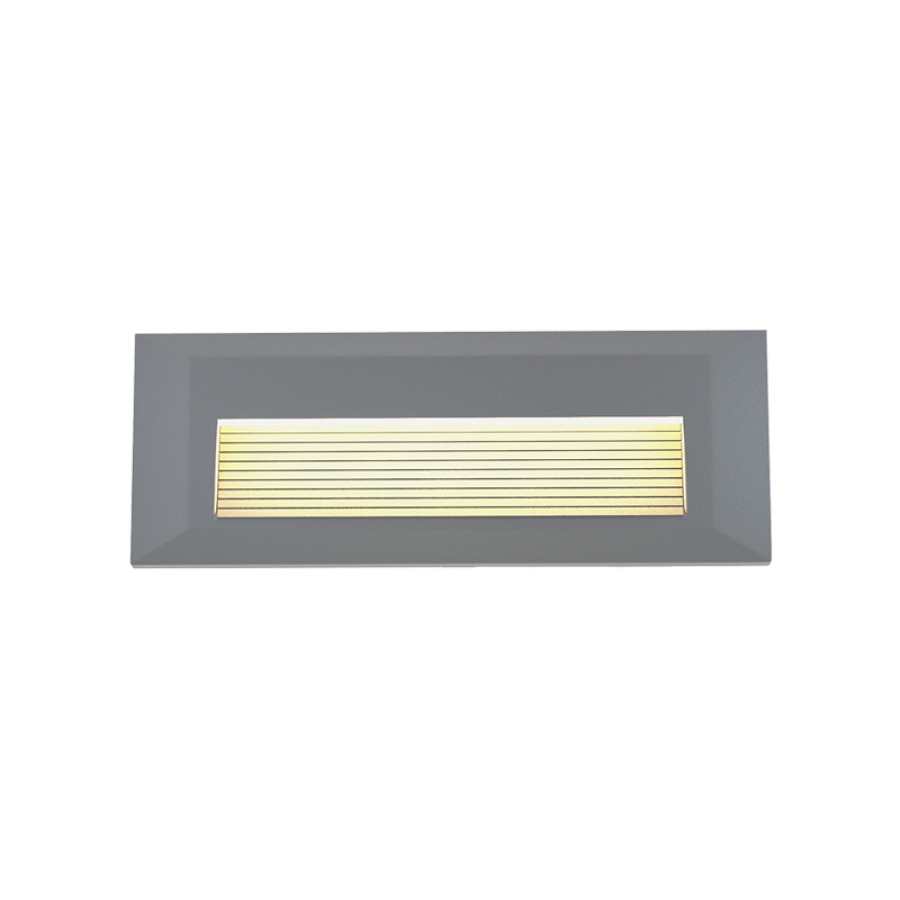 it-Lighting Mono LED 3W 3CCT Outdoor Wall Lamp Grey D:22cmx2.8cm (80201730)