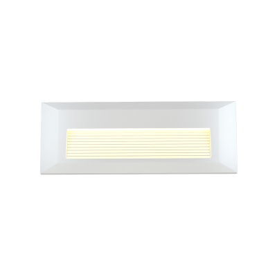 it-Lighting Mono LED 3W 3CCT Outdoor Wall Lamp White D:22cmx2.8cm (80201720)