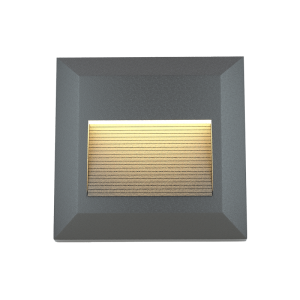 it-Lighting Salmon LED 2W 3CCT Outdoor Wall Lamp Anthracite CCT D:12.4cmx12.4cm (80201840)