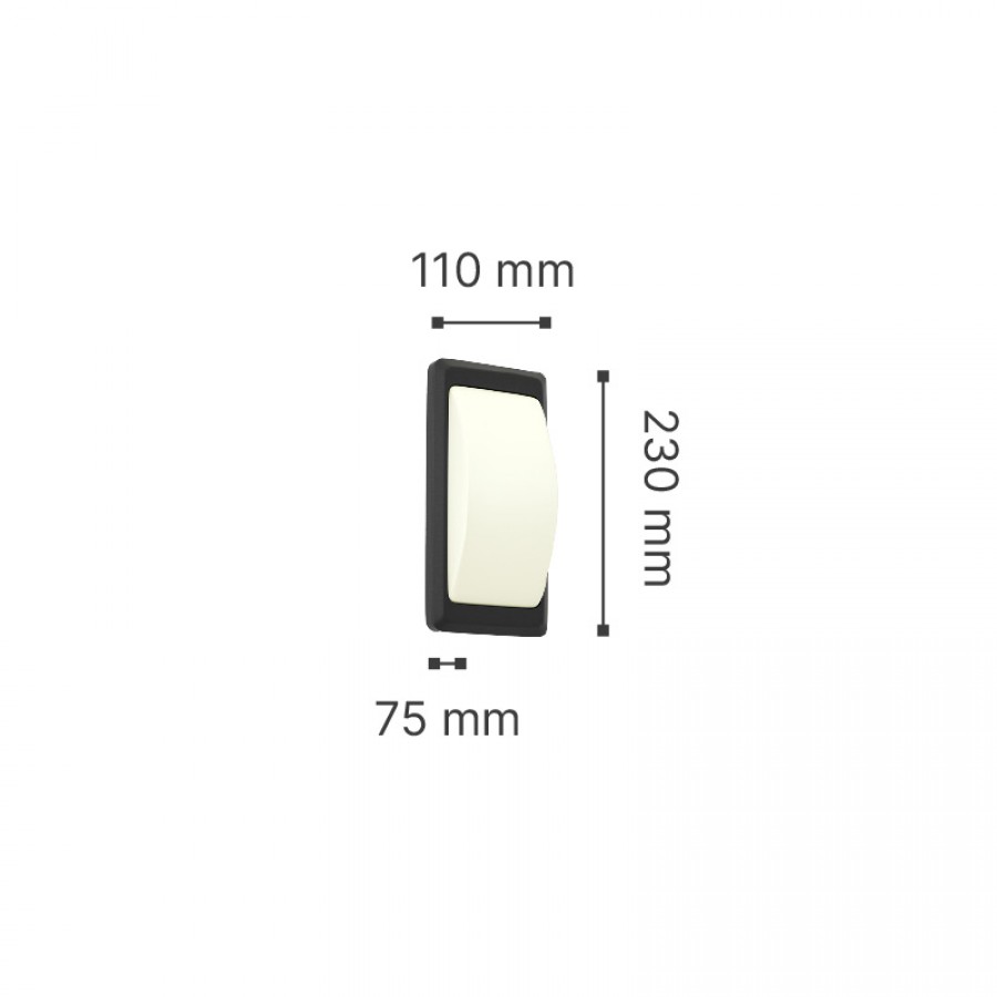 it-Lighting Wilson 1xG9 Outdoor Up-Down Wall Lamp White D:23cmx11cm (80202824)