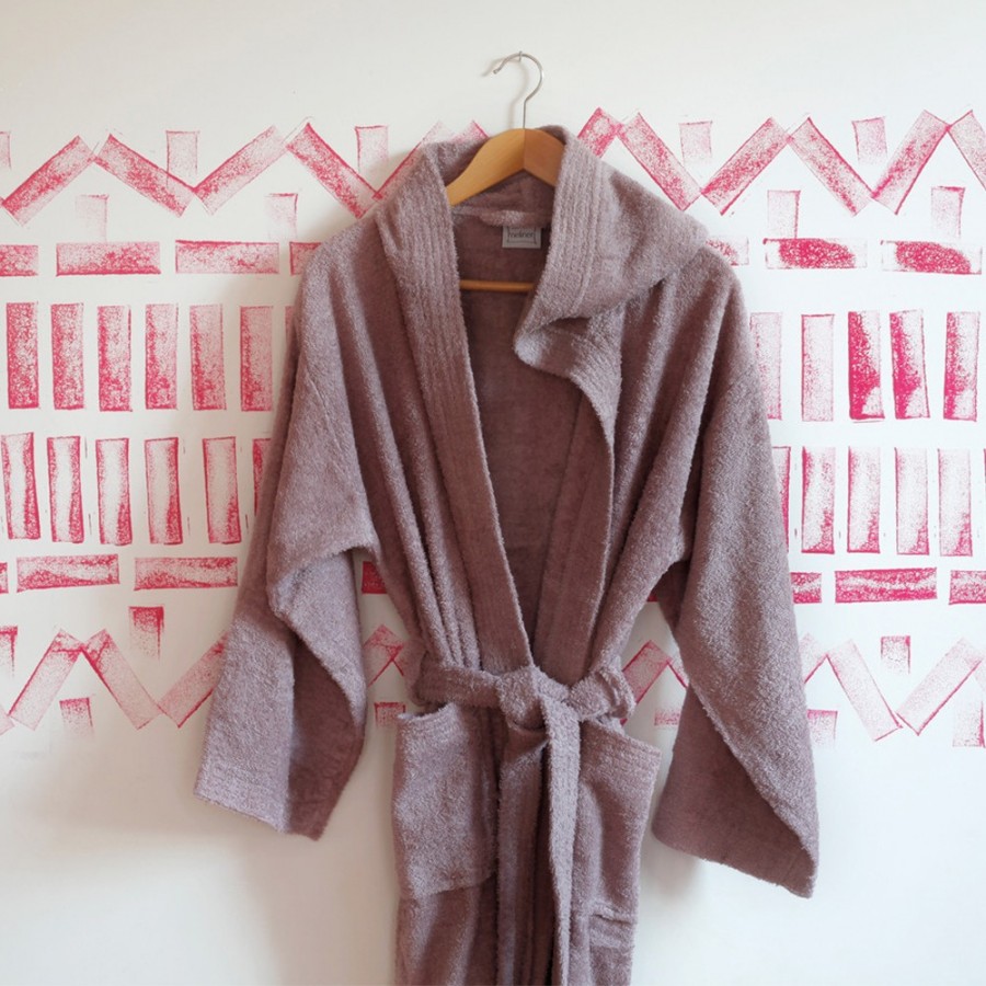 Μπουρνούζι Ενηλίκων Με Κουκούλα Small Ash Liberty Melinen