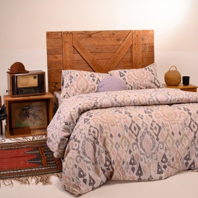 Σετ Σεντόνια King Size Masami Beige Winter Line 270X260 Melinen