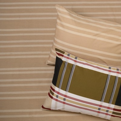 Σετ Σεντόνια King Size Με λάστιχο Henry Beige Ultra Line 180Χ200+32 Melinen