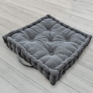 Μαξιλάρι Δαπέδου Dark Grey 45Χ45X10 Melinen