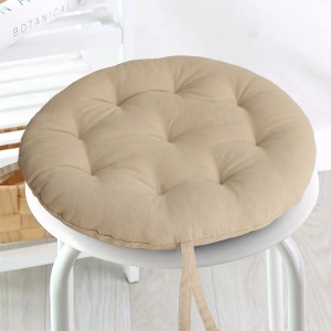 Μαξιλάρι Καρέκλας Στρογγυλό Beige Φ.40 Melinen