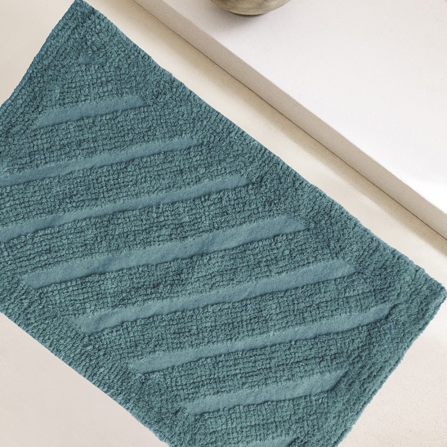 Πατάκι Μπάνιου Task Dark Aqua 40X60 Melinen