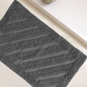 Πατάκι Μπάνιου Task Dark Grey 40X60 Melinen Πατάκι Μπάνιου Task Dark Grey 40X60 Melinen