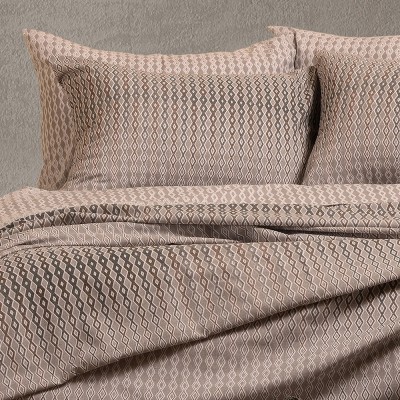 Σετ Σεντόνια Διπλά Με λάστιχο Tundra Grey Casual Line 150Χ200+32 Melinen