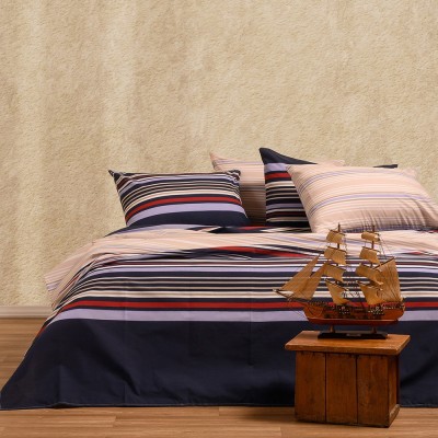 Σετ Σεντόνια King Size Arion Blue Casual Line 260Χ270 Melinen