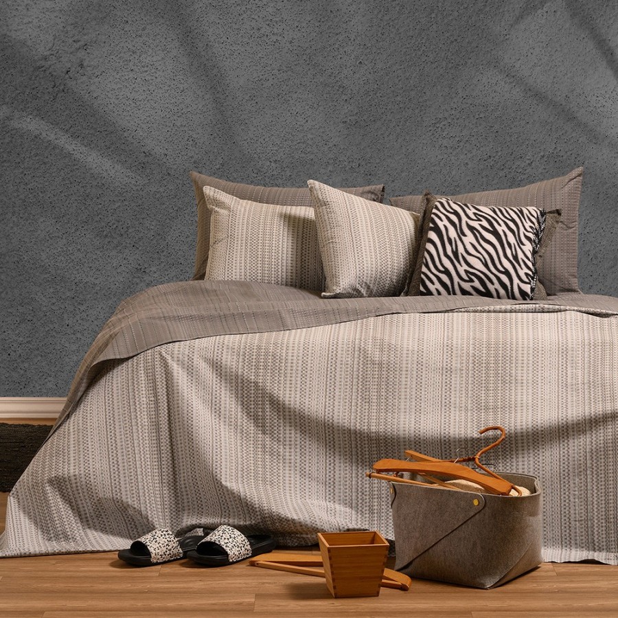 Σετ Σεντόνια King Size Rebel Grey Ultra Line 260Χ270 Melinen Σετ Σεντόνια King Size Rebel Grey Ultra Line 260Χ270 Melinen