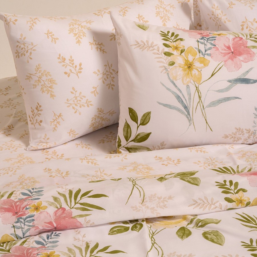 Σετ Σεντόνια King Size Sylvie Beige Casual Line 260Χ270 Melinen Σετ Σεντόνια King Size Sylvie Beige Casual Line 260Χ270 Melinen