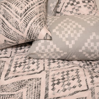 Σετ Σεντόνια Υπέρδιπλα Με λάστιχο Barrio Grey Casual Line 160Χ200+32 Melinen