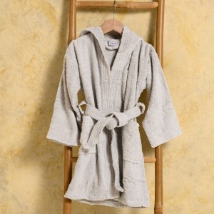 Μπουρνούζι Παιδικό Με Κουκούλα 12-14 Ετών Ecru Bloom Kids Melinen Μπουρνούζι Παιδικό Με Κουκούλα 12-14 Ετών Ecru Bloom Kids Melinen