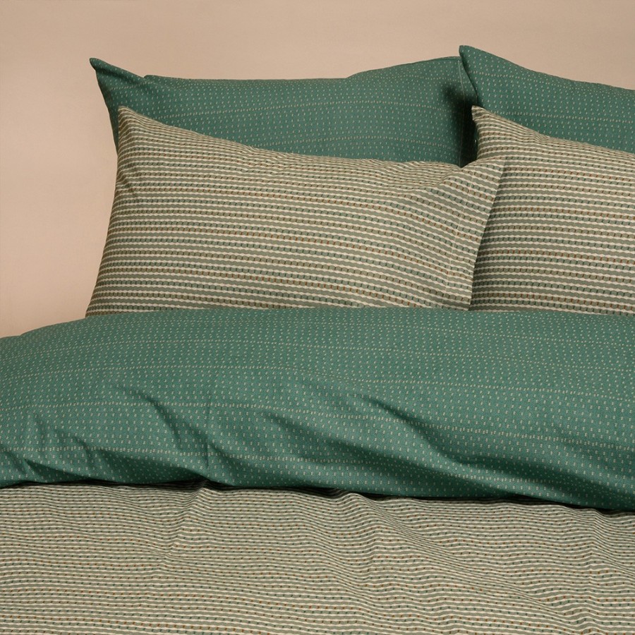 Σετ Σεντόνια Διπλά Fakir Dark Aqua Casual Line 205Χ270 Melinen