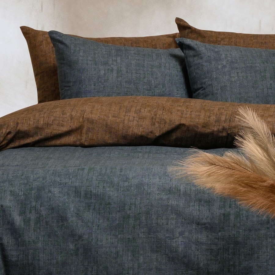 Σετ Σεντόνια King Size Huan Petrol Ultra Line 260Χ270 Melinen