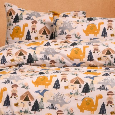 Σετ Σεντόνια Κούνιας Με λάστιχο Magic Blue Baby Line 70Χ140+17 Melinen