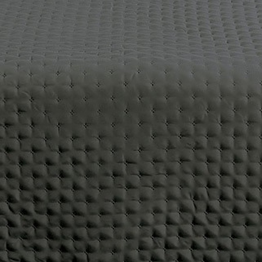 ΚΟΥΒΕΡΛΙ KING SIZE RENZO ANTHRACITE/GREY (260Χ240)